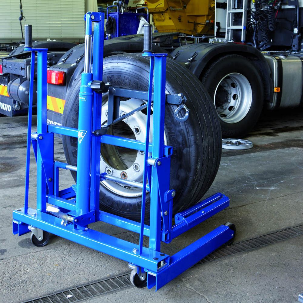 Radmontagegerät mit 500 kg » AC Hydraulic WTA 500