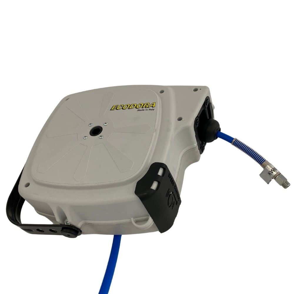Ecodora Schlauchaufroller 42848/12/C1 | Luft + Wasser | 14 m Schlauch | Kunststoff