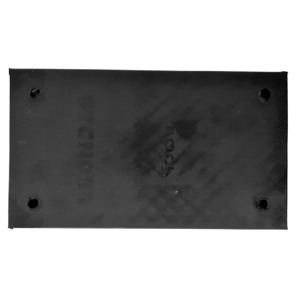 Gummiauflage für TWIN BUSCH, LAUNCH » Maße 128 x 74 x 8 mm