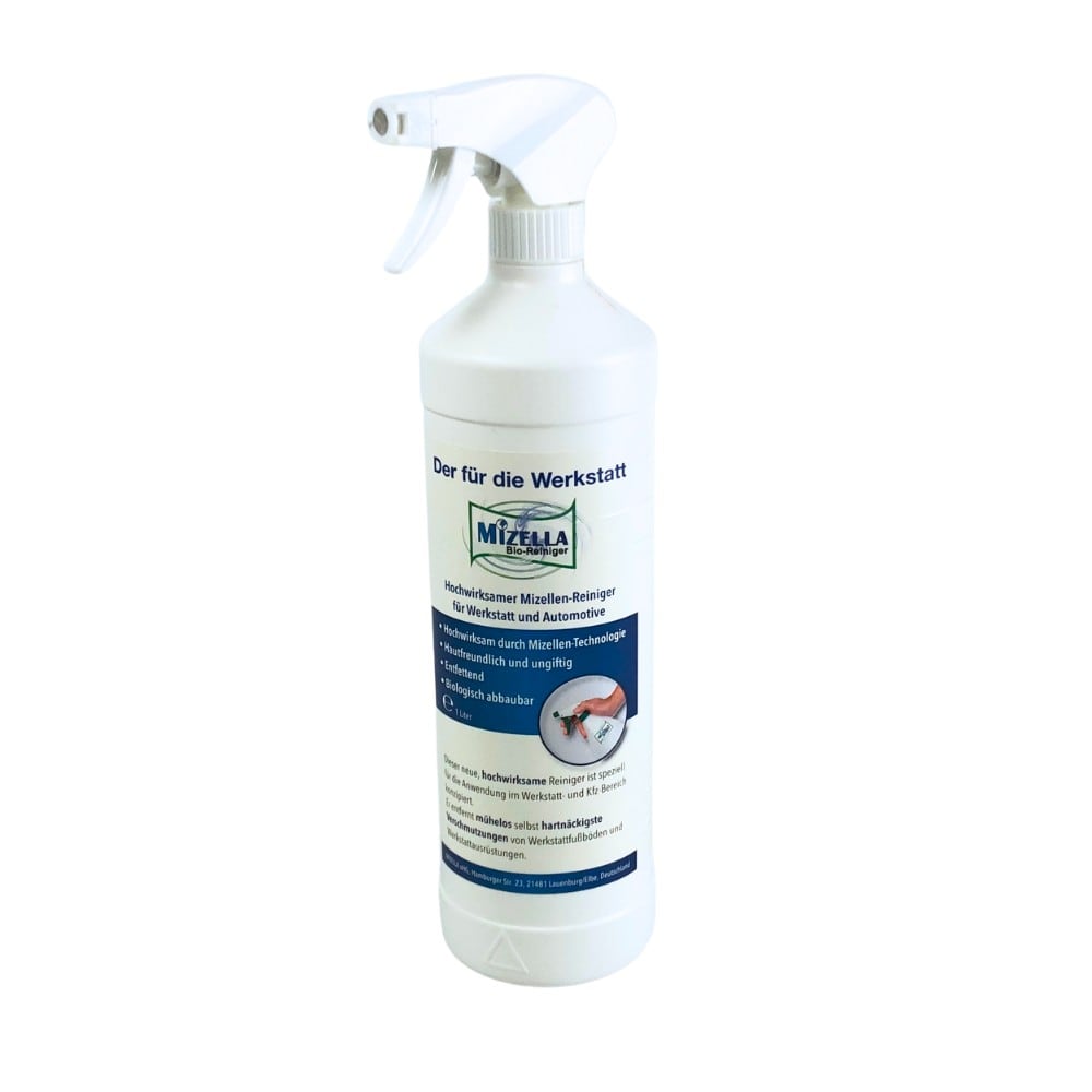 MIZELLA BIO-Reiniger für die Werkstatt 1ltr. Sprühflasche