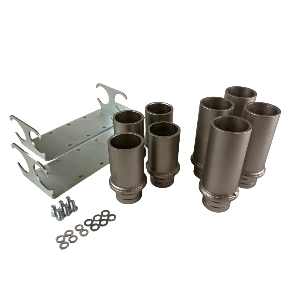 Erhöhungen 89 und 127 mm Rotary FJ6199 mit Halterungen und Schrauben als kompletter Satz
