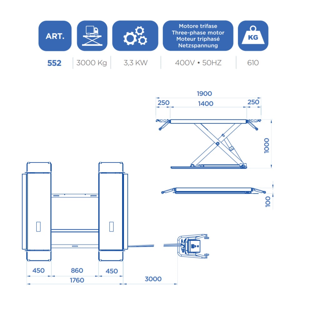 OMCN 552 » 3 t Tragkraft » Mobil