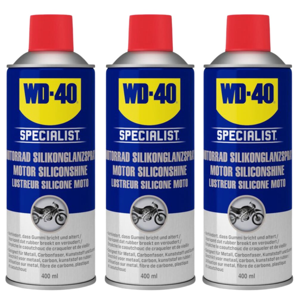 WD-40® Specialist Motorrad Silikonglanzspray » 400 ml