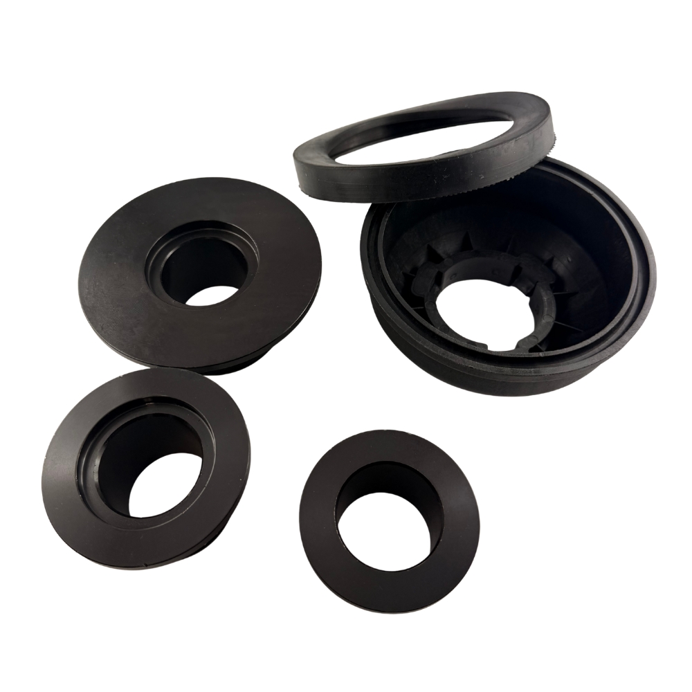 Standard Konensatz Ravaglioli GAR111 mit Zentrierkonen 44-112 mm freigestellt in Gesamtansicht