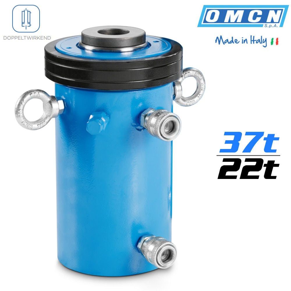 Doppeltwirkender Zylinder, 37t/22t, OMCN 367/O, 700 bar