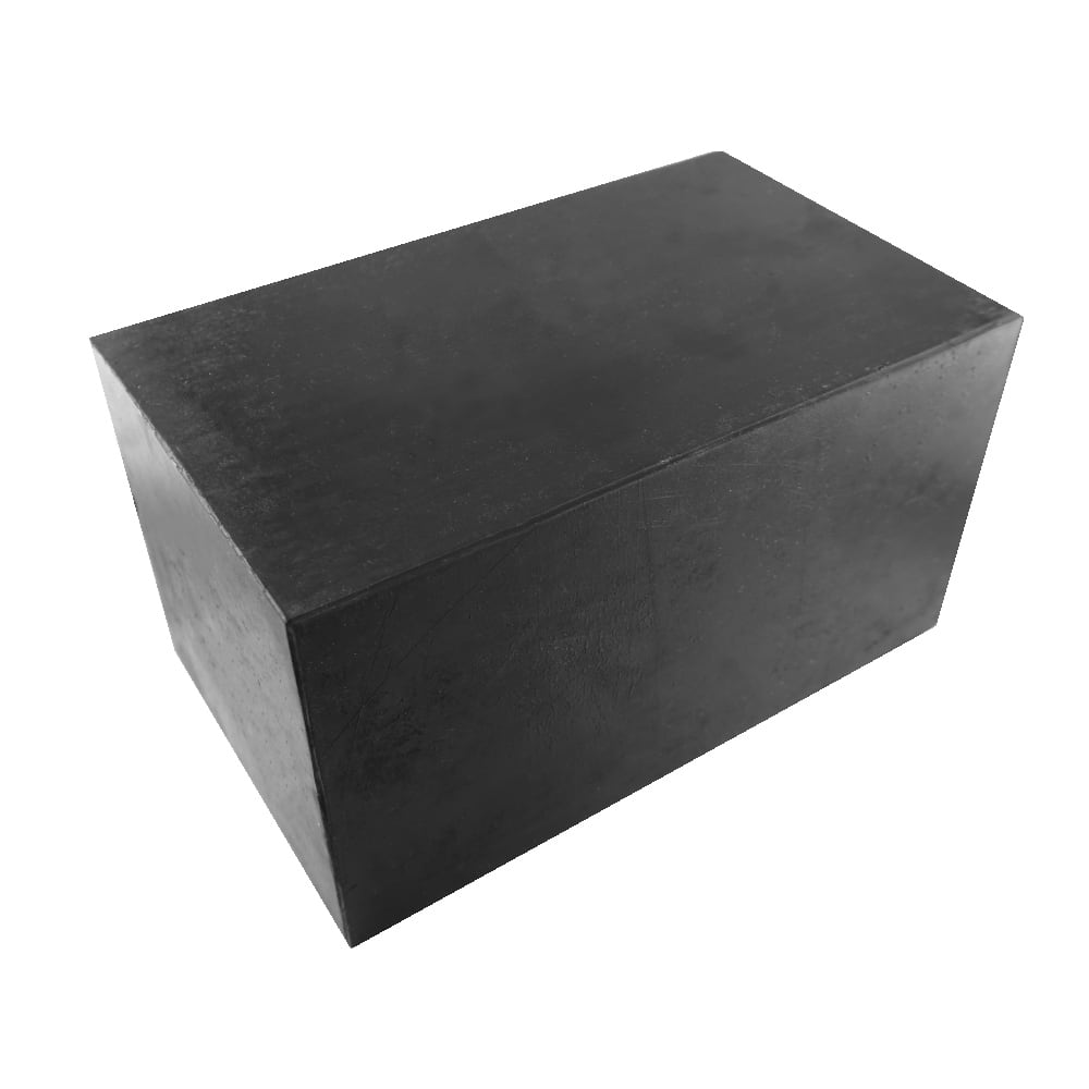 Gummiblock für Hebebühnen und Rangierheber » 220 x 130 x 120 mm » eckig