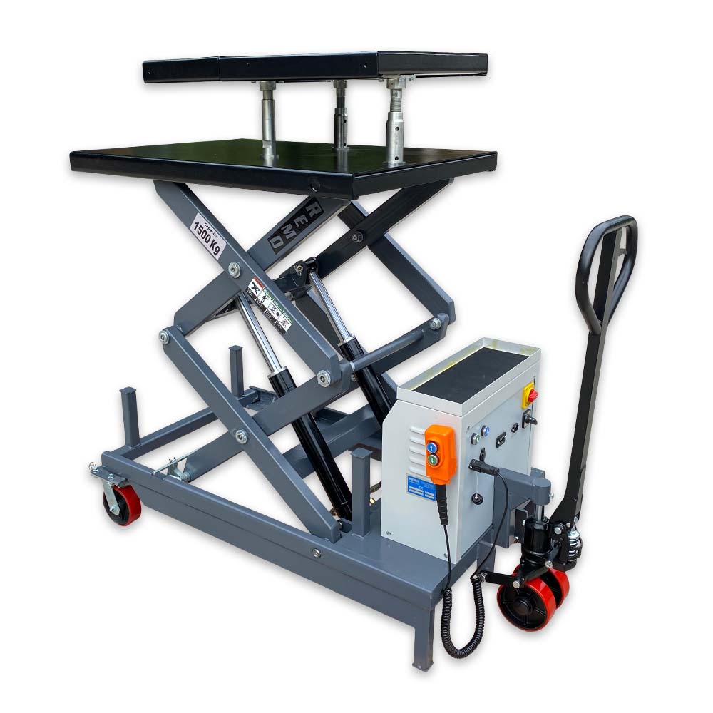 REMO Hubtisch BL1500 » LKW Motoren- und Getriebewechsel