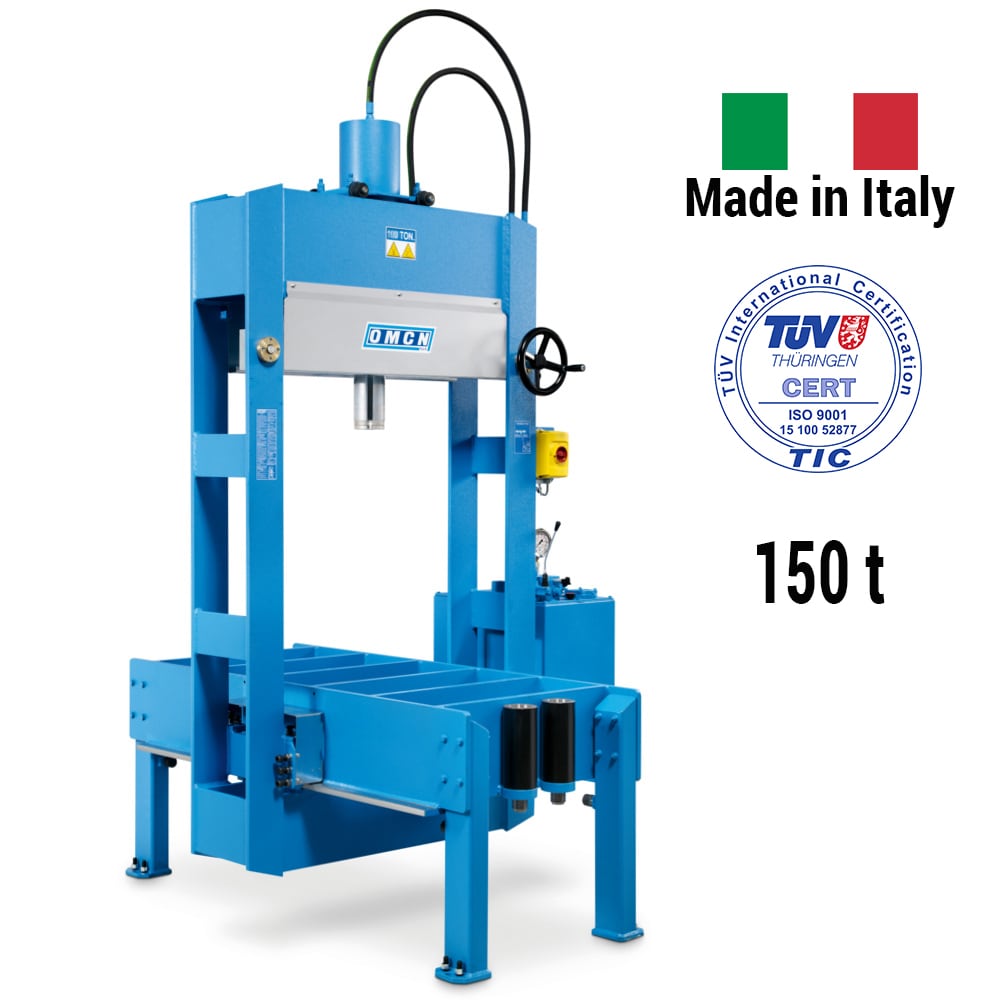 Portalpresse 150t » OMCN 204/WM » Mit beweglichem Tisch