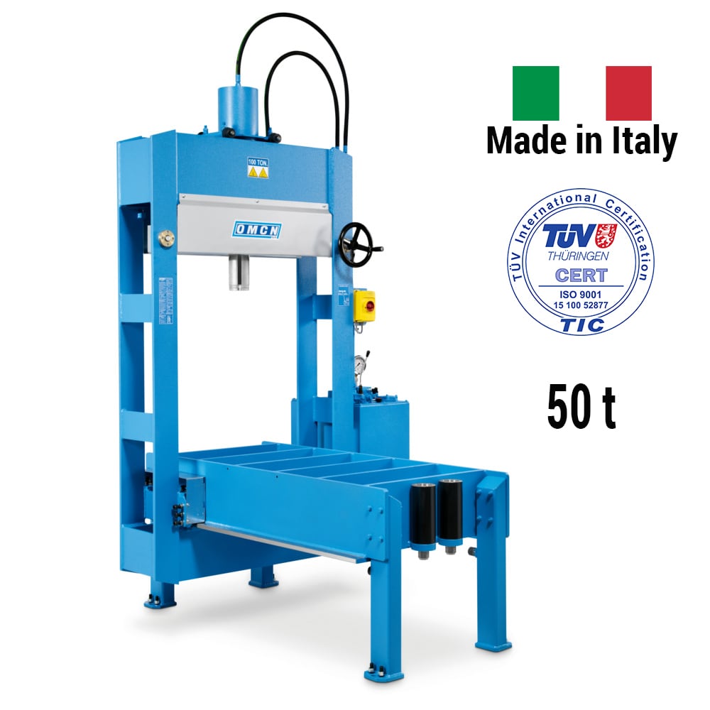 Portalpresse 50t » OMCN 162/WM » Mit beweglichem Tisch
